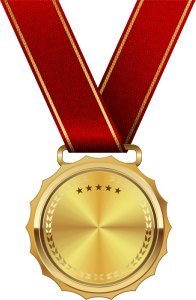 Gold medal PNG-57720